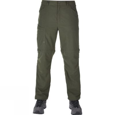 Pantalones Berghaus Explorer Eco Zip Off Hombre Verde Oliva - Chile BEJ234658